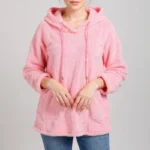 هودی زنانه مدل تدی بلند